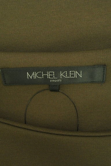 MICHEL KLEIN（ミッシェルクラン）の古着「ボリューム袖ロングフレアワンピース（ワンピース・チュニック）」大画像６へ