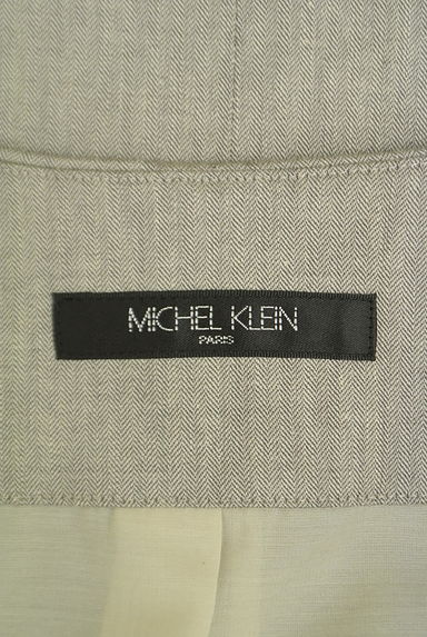 MICHEL KLEIN（ミッシェルクラン）の古着「ヘリンボーンベスト（ベスト・ジレ）」大画像６へ