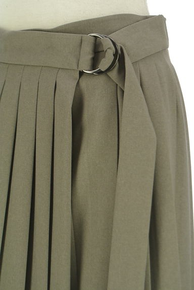 MICHEL KLEIN（ミッシェルクラン）の古着「ドッキングベルトプリーツスカート（スカート）」大画像４へ
