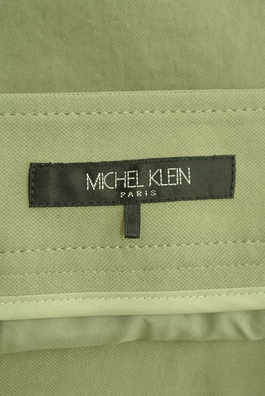 MICHEL KLEIN（ミッシェルクラン）の古着「リネンライクストレートパンツ（パンツ）」大画像６へ
