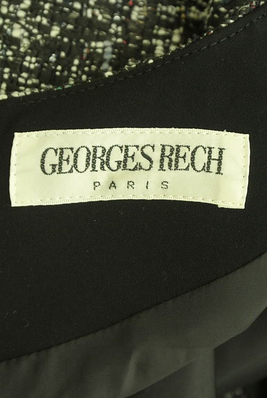 GEORGES RECH（ジョルジュレッシュ）の古着「８分袖ラメツイード膝丈ワンピース（ワンピース・チュニック）」大画像６へ