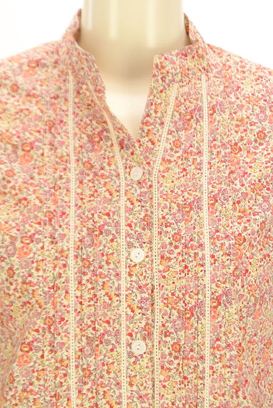 GIANNI LO GIUDICE（ジャンニロジュディチェ）の古着「小花柄スキッパーブラウス（ブラウス）」大画像４へ