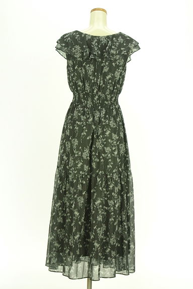 PROPORTION BODY DRESSING（プロポーションボディ ドレッシング）の古着「花柄シフォンロングワンピース（ワンピース・チュニック）」大画像２へ