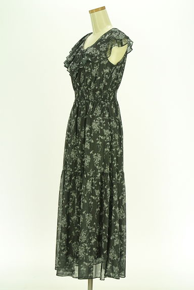 PROPORTION BODY DRESSING（プロポーションボディ ドレッシング）の古着「花柄シフォンロングワンピース（ワンピース・チュニック）」大画像３へ