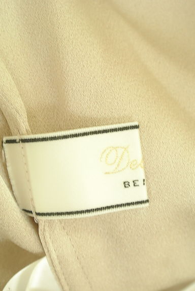 BEIGE，（ベイジ，）の古着「ベルト付きカシュクール膝丈ワンピース（ワンピース・チュニック）」大画像６へ