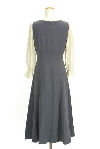 PROPORTION BODY DRESSING（プロポーションボディ ドレッシング）の古着「シフォン袖ロングワンピース（ワンピース・チュニック）」大画像２へ