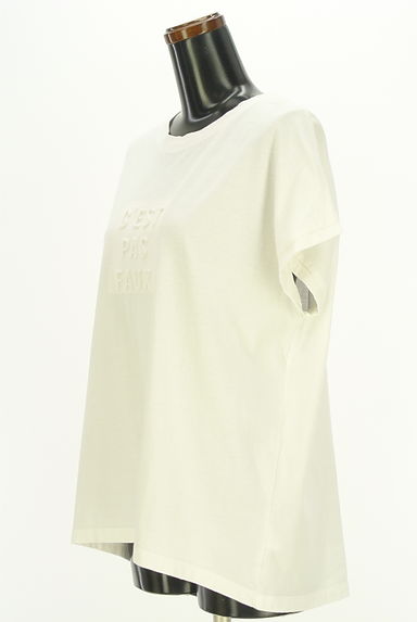 Te chichi（テチチ）の古着「Lugnoncure エンボスロゴTシャツ（Ｔシャツ）」大画像３へ
