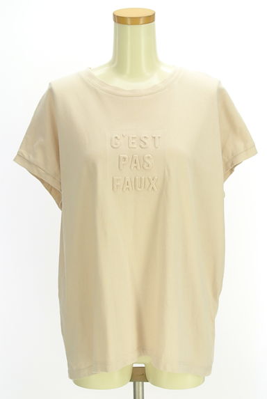 Te chichi（テチチ）の古着「Lugnoncure エンボスロゴTシャツ（Ｔシャツ）」大画像１へ