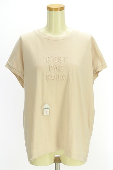 Te chichi（テチチ）の古着「Lugnoncure エンボスロゴTシャツ（Ｔシャツ）」大画像４へ
