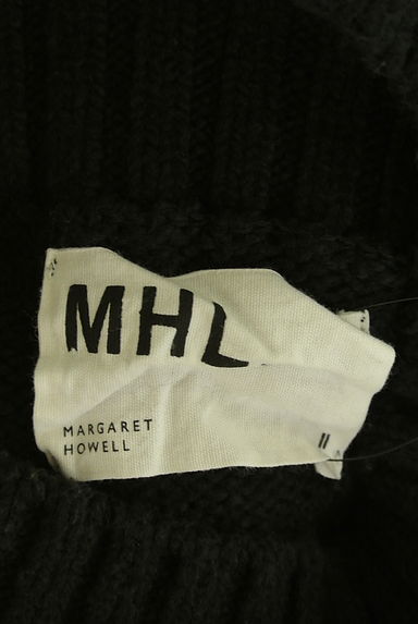 MHL.（エムエイチエル）の古着「モックネックボーダーニット（ニット）」大画像６へ