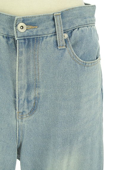 FREE'S MART（フリーズマート）の古着「ウォッシュド加工デニムパンツ（デニムパンツ）」大画像４へ