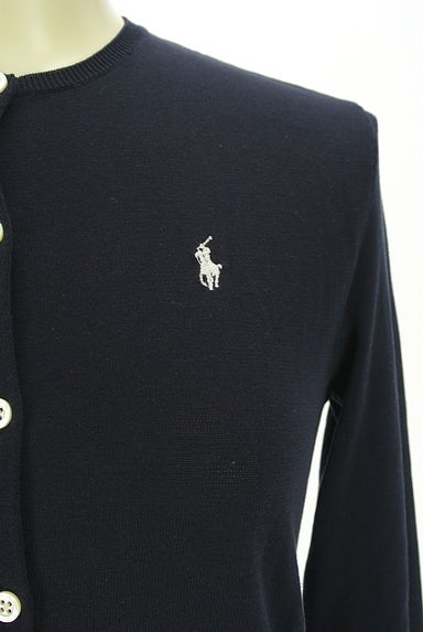 POLO RALPH LAUREN（ポロラルフローレン）の古着「Ralph Lauren ワンポイントカーディガン（カーディガン・ボレロ）」大画像４へ