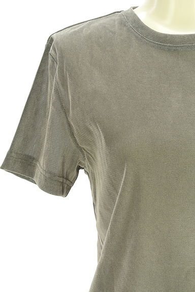 UNITED ARROWS（ユナイテッドアローズ）の古着「green label relaxing ベロア調カットソー（カットソー・プルオーバー）」大画像４へ