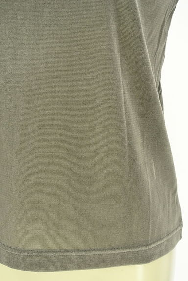 UNITED ARROWS（ユナイテッドアローズ）の古着「green label relaxing ベロア調カットソー（カットソー・プルオーバー）」大画像５へ