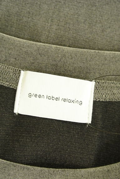 UNITED ARROWS（ユナイテッドアローズ）の古着「green label relaxing ベロア調カットソー（カットソー・プルオーバー）」大画像６へ