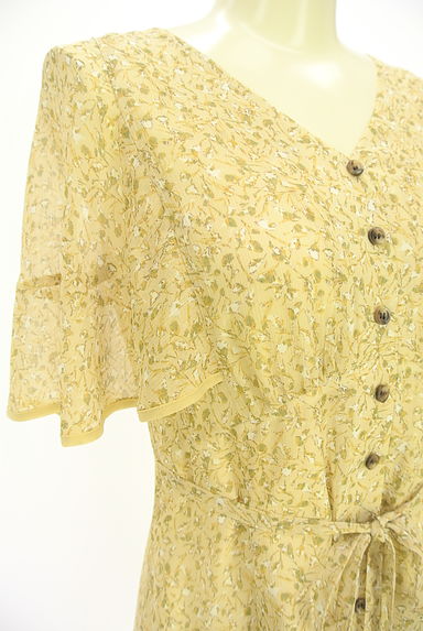 Apuweiser riche（アプワイザーリッシェ）の古着「小花柄ロングシフォンワンピース（ワンピース・チュニック）」大画像４へ