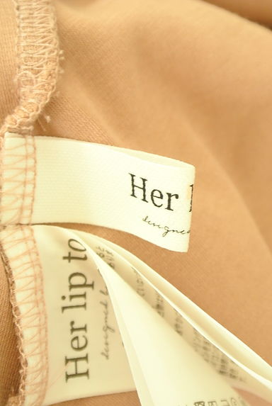 Her lip to（ハーリップトゥ）の古着「アシメドレープロングワンピース（ワンピース・チュニック）」大画像６へ