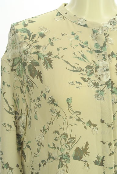 CLANE（クラネ）の古着「花柄ロングシャツワンピース（ワンピース・チュニック）」大画像４へ