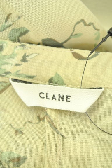 CLANE（クラネ）の古着「花柄ロングシャツワンピース（ワンピース・チュニック）」大画像６へ