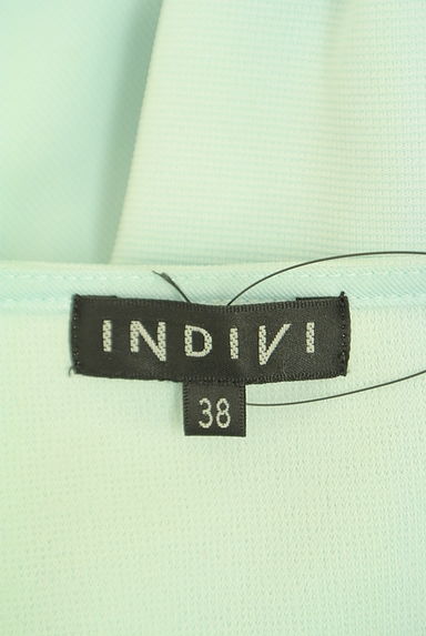 INDIVI（インディヴィ）の古着「ツイストボリューム袖カットソー（ニット）」大画像６へ