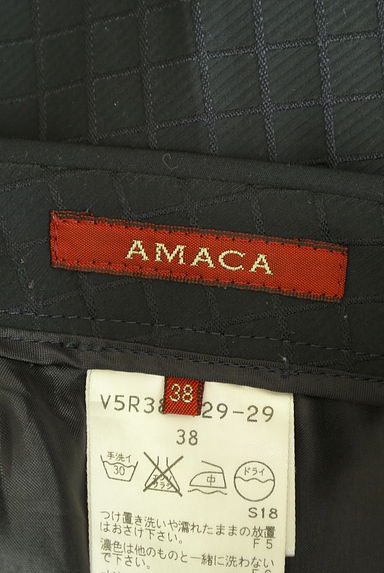 AMACA（アマカ）の古着「チェック柄テーパードパンツ（パンツ）」大画像６へ