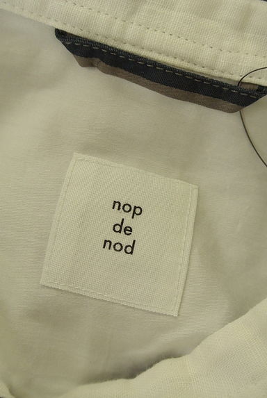 nop de nod（ノップドゥノッド）シャツ買取実績のブランドタグ画像