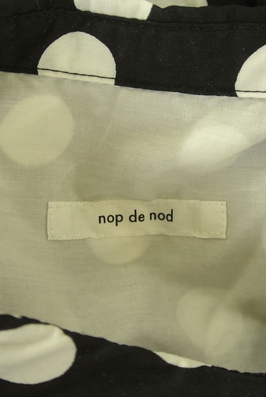 nop de nod（ノップドゥノッド）の古着「ドットシャツ（ブラウス）」大画像６へ