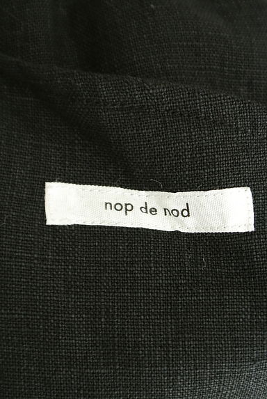 nop de nod（ノップドゥノッド）の古着「サイドステッチボリュームリネンパンツ（パンツ）」大画像６へ