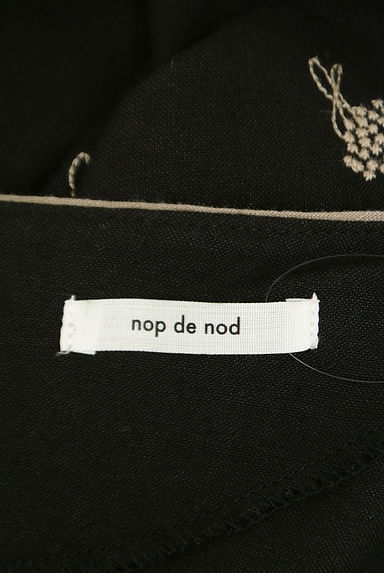 nop de nod（ノップドゥノッド）の古着「ブーケ刺繍膝丈ワンピース（ワンピース・チュニック）」大画像６へ