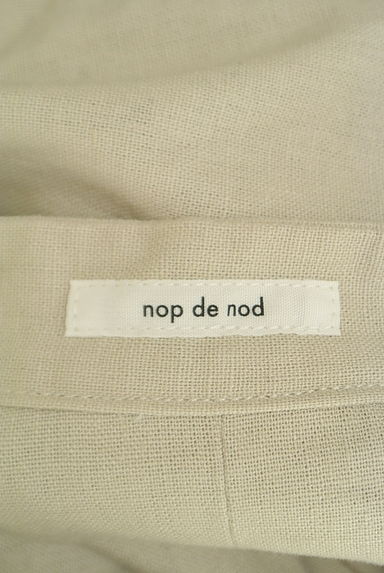 nop de nod（ノップドゥノッド）の古着「バンドカラー膝上ワンピース（ワンピース・チュニック）」大画像６へ
