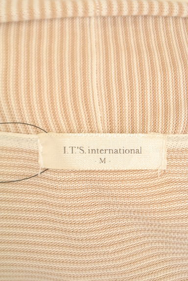 I.T.'S. international（イッツインターナショナル）の古着「ノースリニット＋ボーダーカーディガン（アンサンブル）」大画像６へ
