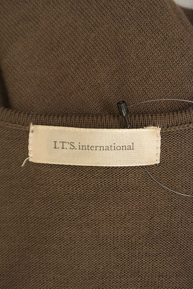 I.T.'S. international（イッツインターナショナル）の古着「マルチボーダーVネックニット（ニット）」大画像６へ