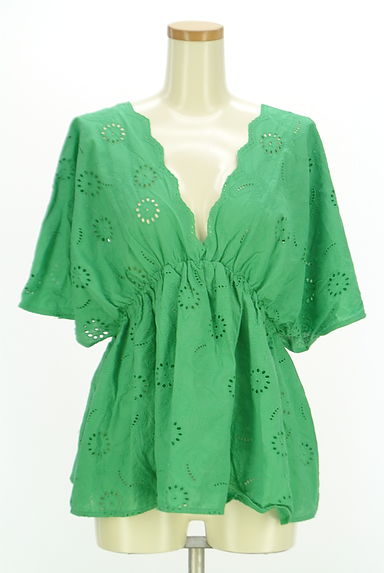 BEAMS Women's（ビームス　ウーマン）の古着「Ray BEAMS カットワークレースカットソー（カットソー・プルオーバー）」大画像１へ