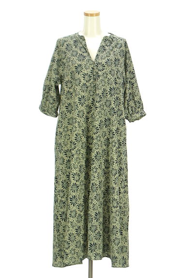 URBAN RESEARCH（アーバンリサーチ）の古着「ITEMS URBAN RESEARCH 花柄ロングワンピース（ワンピース・チュニック）」大画像１へ