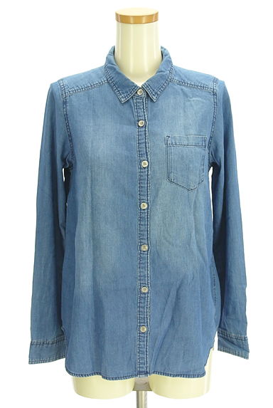 JEANASiS（ジーナシス）の古着「ウォッシュド加工シャツ（カジュアルシャツ）」大画像１へ