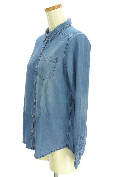 JEANASiS（ジーナシス）の古着「ウォッシュド加工シャツ（カジュアルシャツ）」大画像３へ