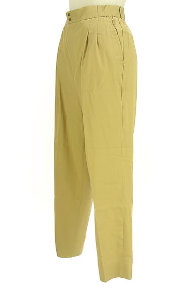 Adam et Rope（アダムエロペ）の古着「センタープレステーパードパンツ（パンツ）」大画像３へ