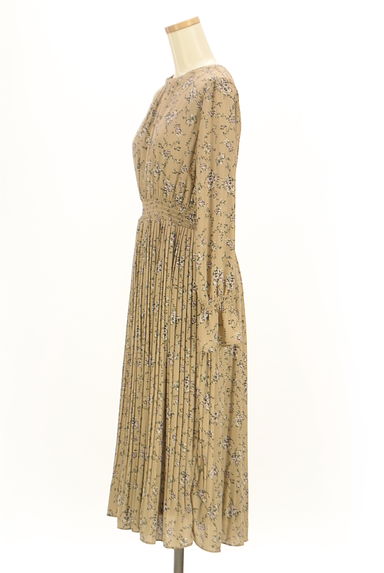 PROPORTION BODY DRESSING（プロポーションボディ ドレッシング）の古着「花柄ミモレシフォンワンピース（ワンピース・チュニック）」大画像３へ