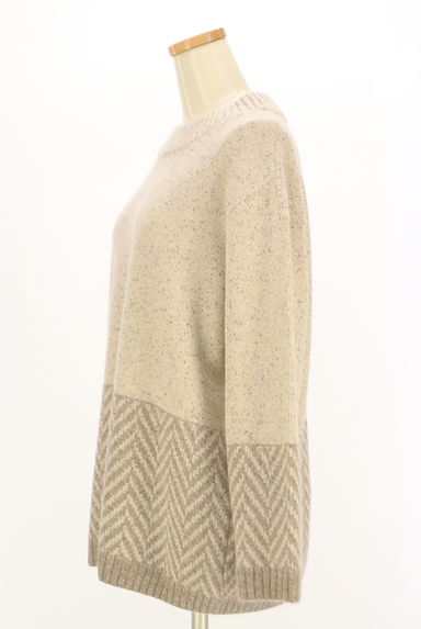 LEILIAN（レリアン）の古着「ギザギザ×ネップニット（ニット）」大画像３へ
