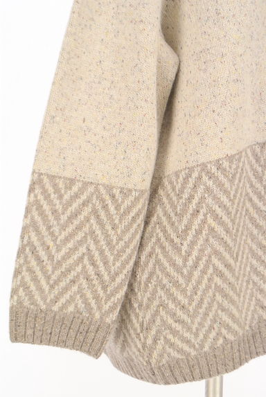 LEILIAN（レリアン）の古着「ギザギザ×ネップニット（ニット）」大画像５へ