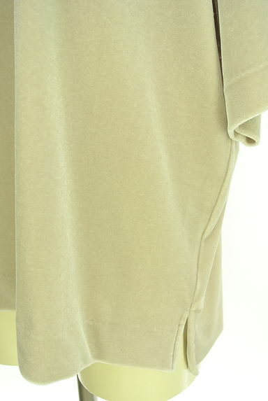 LEILIAN（レリアン）の古着「ベロア調ストレッチカットソー（カットソー・プルオーバー）」大画像５へ