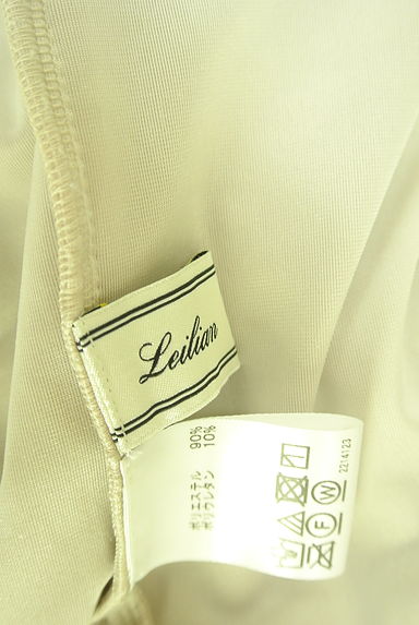 LEILIAN（レリアン）の古着「ベロア調ストレッチカットソー（カットソー・プルオーバー）」大画像６へ