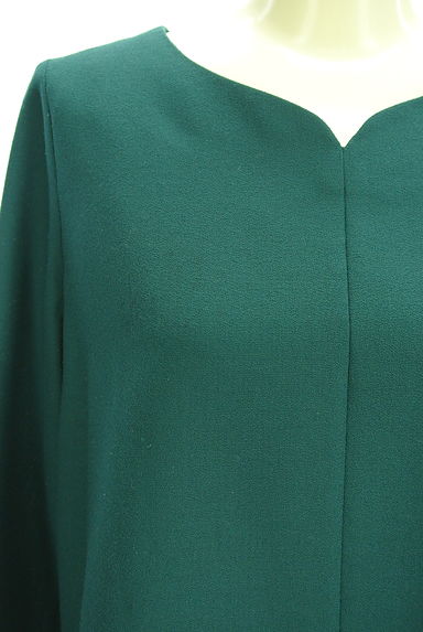 NATURAL BEAUTY BASIC（ナチュラルビューティベーシック）の古着「裾シフォンカットソー（カットソー・プルオーバー）」大画像４へ