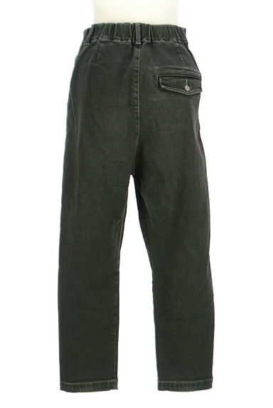 ZUCCa（ズッカ）の古着「ストレッチテーパードブラックデニム（デニムパンツ）」大画像２へ
