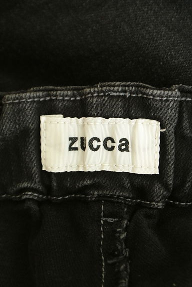 ZUCCa（ズッカ）の古着「ストレッチテーパードブラックデニム（デニムパンツ）」大画像６へ