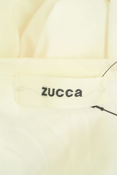 ZUCCa（ズッカ）の古着「オーガンジー切替ノーカラーブラウス（ブラウス）」大画像６へ