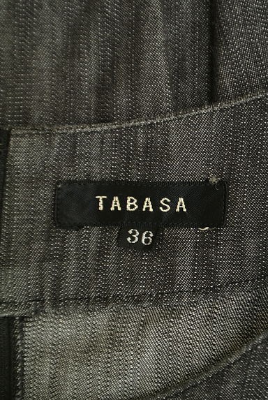 TABASA（タバサ）の古着「シャンブレーデニム膝丈ワンピース（ワンピース・チュニック）」大画像６へ