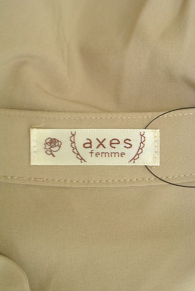 axes femme（アクシーズファム）の古着「レース切替膝下シャツワンピース（ワンピース・チュニック）」大画像６へ