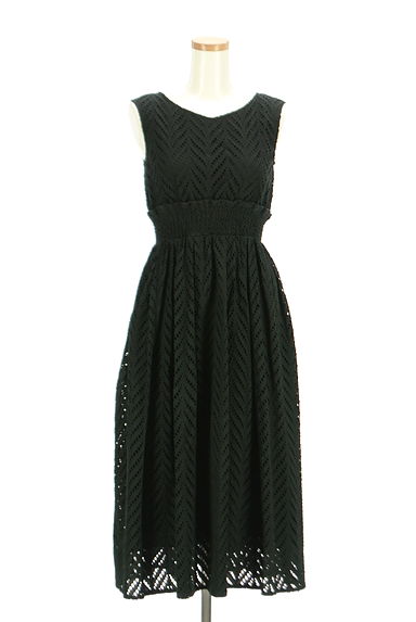 PROPORTION BODY DRESSING（プロポーションボディ ドレッシング）の古着「カットワークレースロングワンピース（ワンピース・チュニック）」大画像１へ