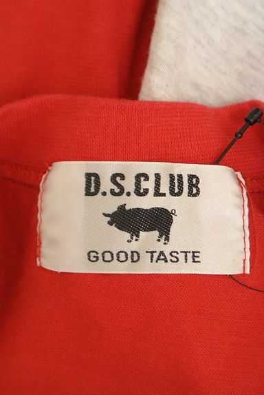 drug store's（ドラッグストアーズ）の古着「D.S.CLUB バイカラーブタさんTシャツ（Ｔシャツ）」大画像６へ